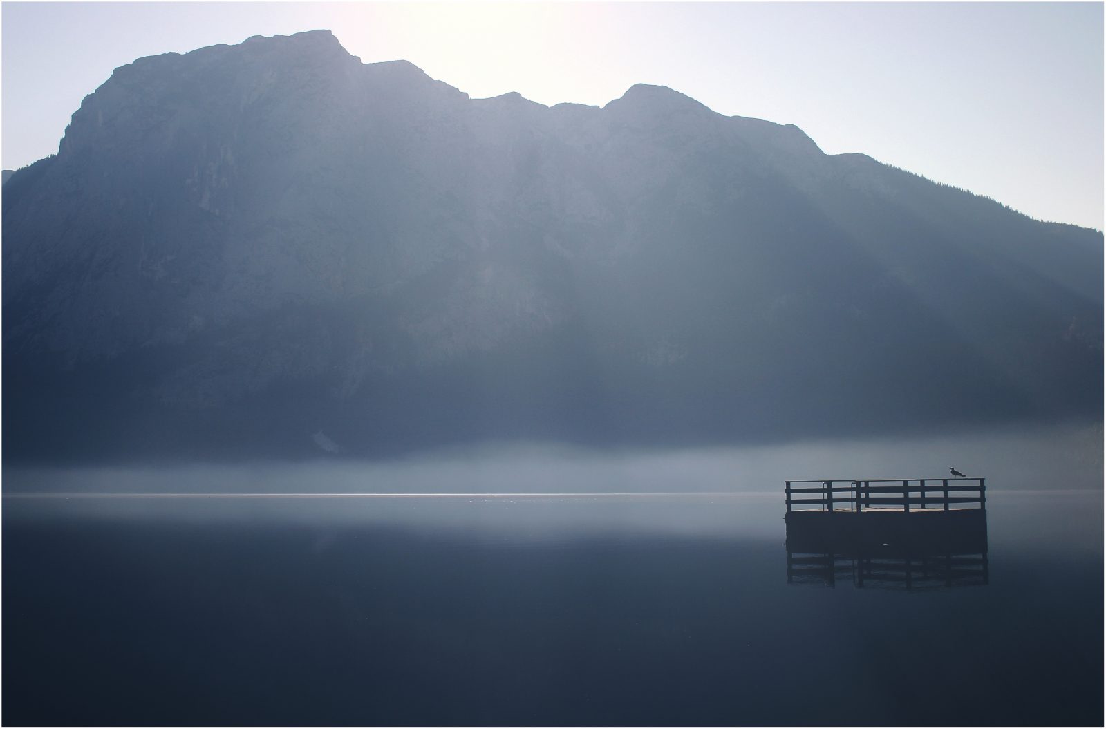 Morgens am See