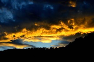 Abendwolken
