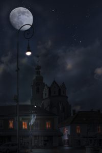 Neunkirchen bei Nacht
